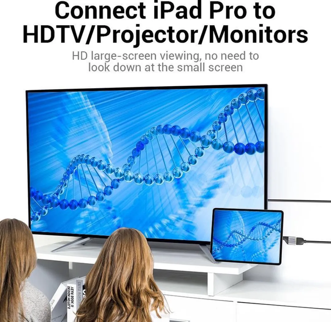 Vention USB-C naar DisplayPort Adapter 4K 60Hz - Zilver - afbeelding 4 van 6