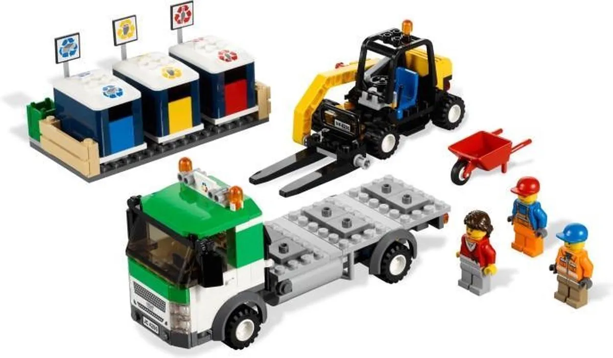 LEGO City Recycling-Truck 4206 - 297 Stukken - 3 Minifiguren