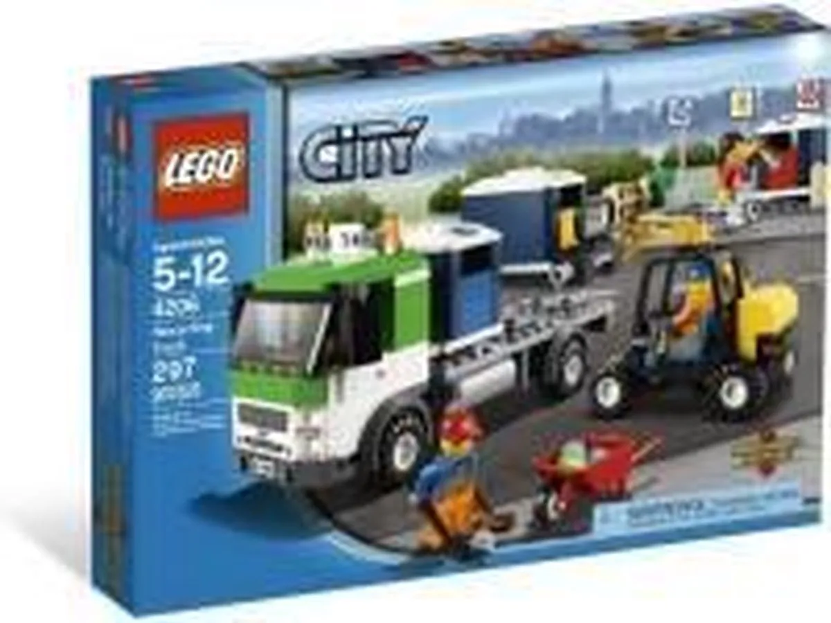 LEGO City Recycling-Truck 4206 - 297 Stukken - 3 Minifiguren