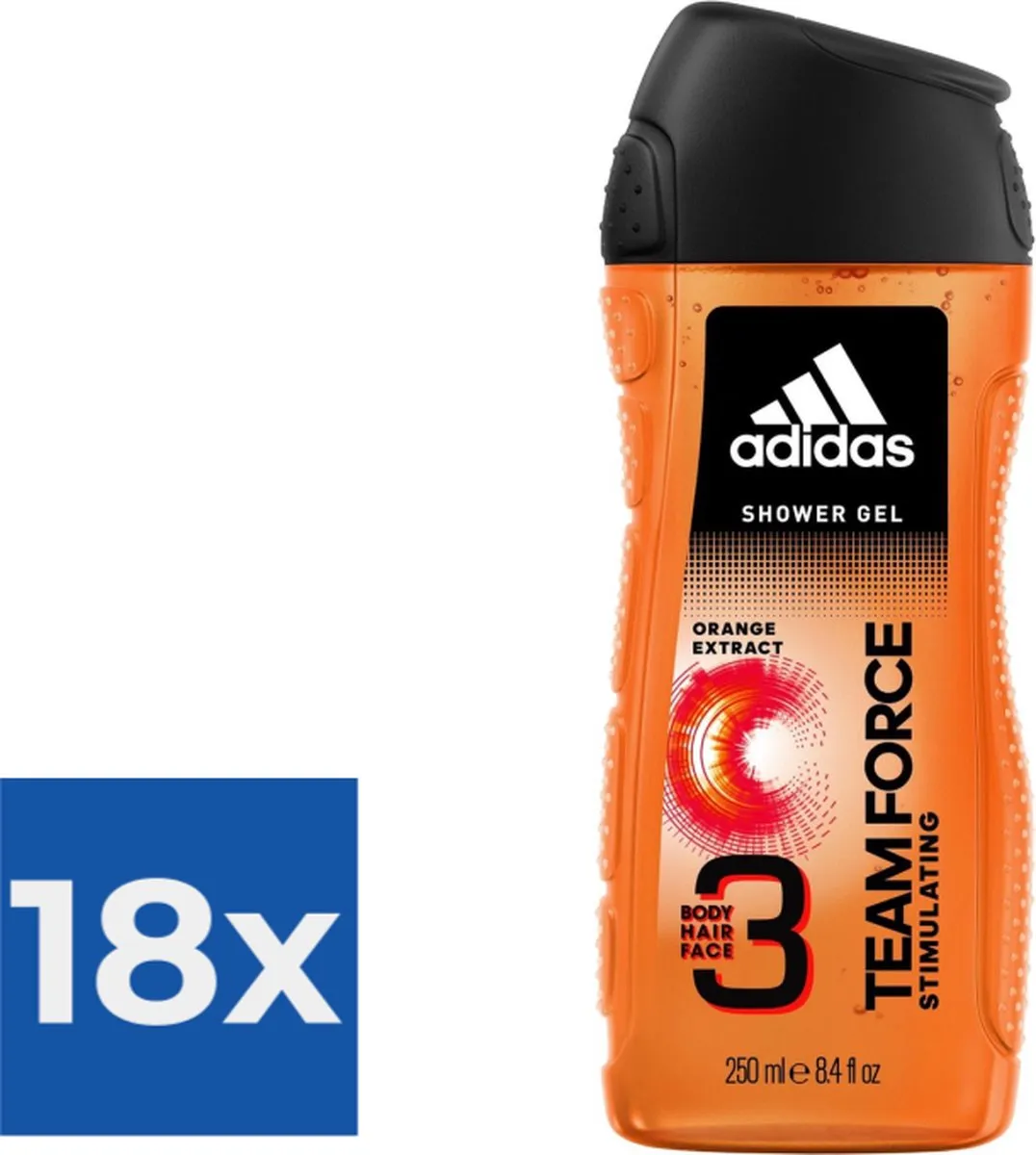 adidas Team Force Douchegel 250ml