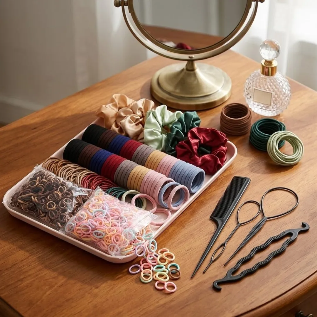 NUVEX Haar Accessoires Set 1109 Stuks - Multicolor
