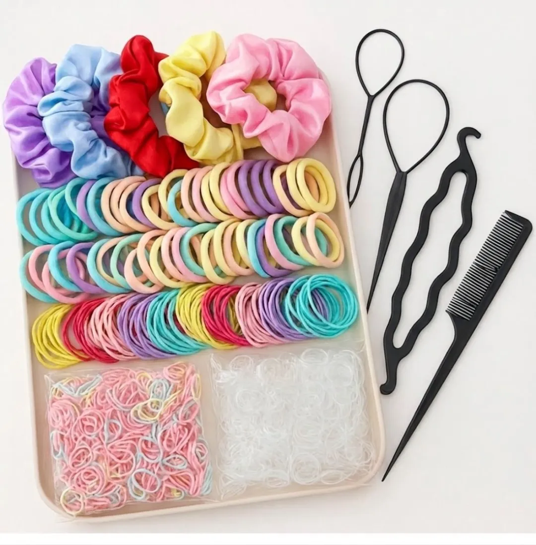NUVEX Haar Accessoires Set 1109 Stuks - Multicolor