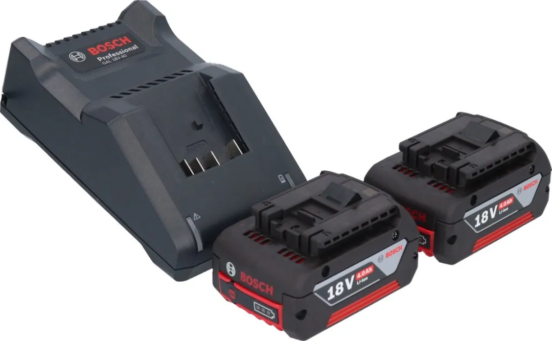 Bosch Professional GHO 18V-26 Accuschaafmachine - 2x 4.0Ah + Lader