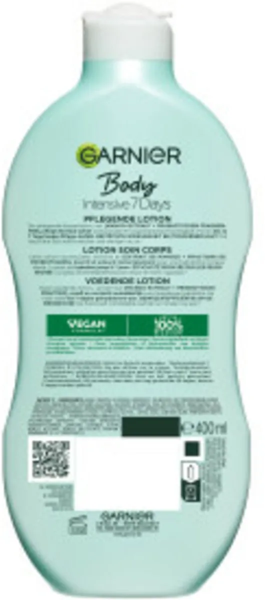 Garnier Bodylotion Intensive 7 Days 1600ml (4x400ml) - Droge huid