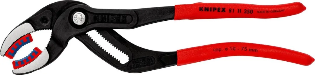 Knipex 81 11 250 Sani-Grijptang 250mm - 10-75mm - afbeelding 6 van 6