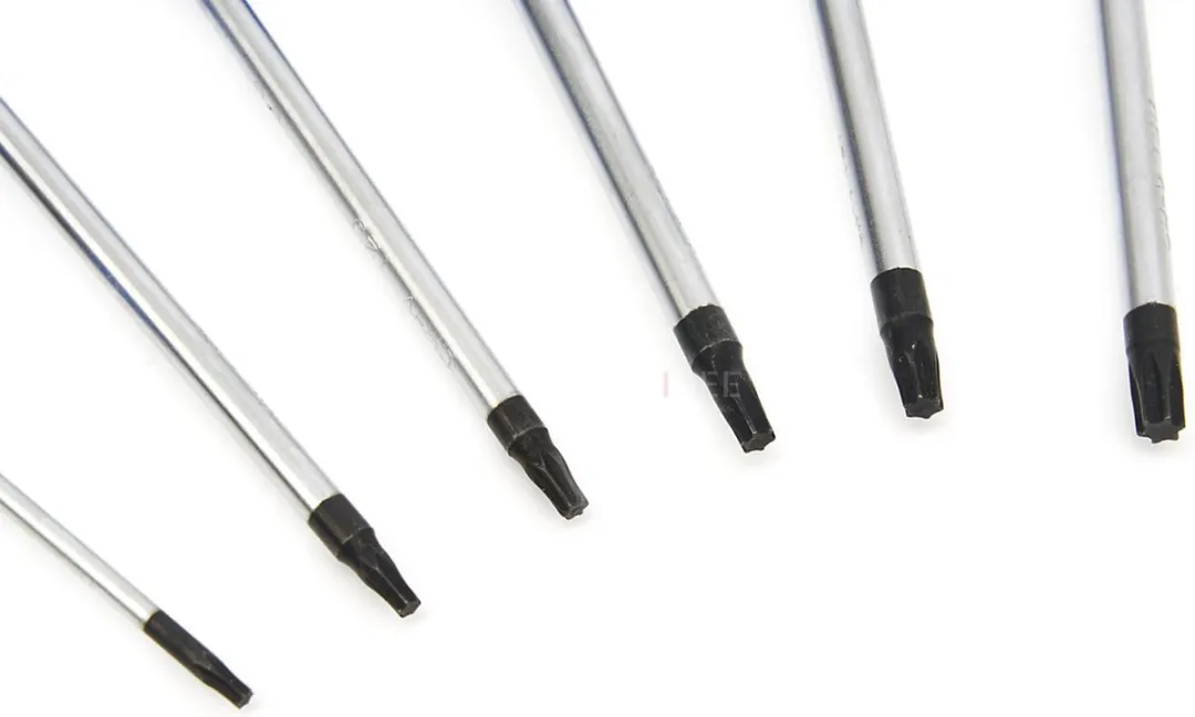 HBM 6-delige Torx Schroevendraaierset T10-T30 - Anti-slip Soft Grip