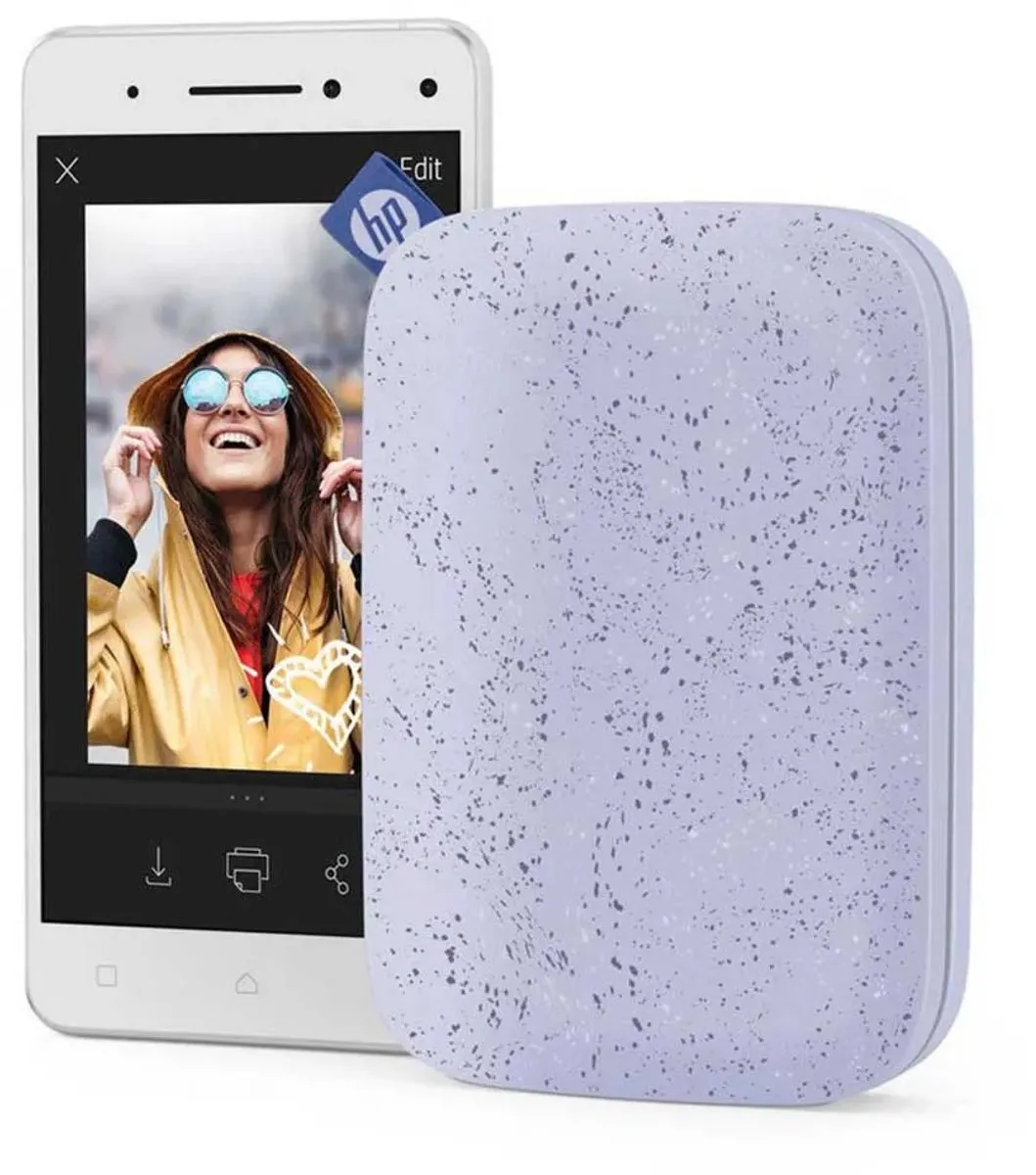 HP Sprocket New Edition Mobiele Fotoprinter - Paars