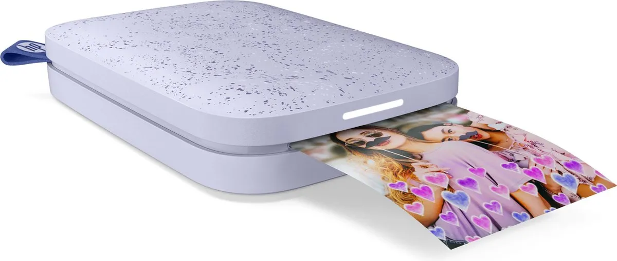HP Sprocket New Edition Mobiele Fotoprinter - Paars