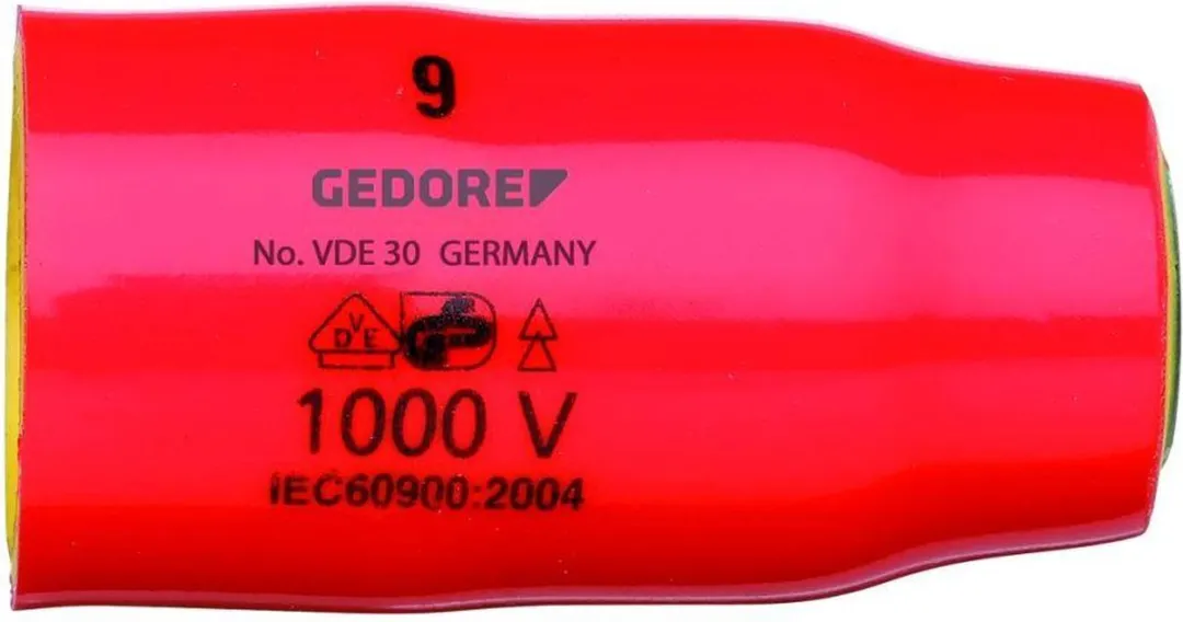 Gedore VDE Dopsleutel 3/8 19mm
