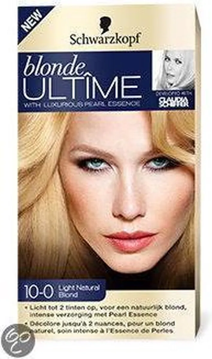 Schwarzkopf 10-0 Light Natural Blond Permanent Haarkleur 120ml
