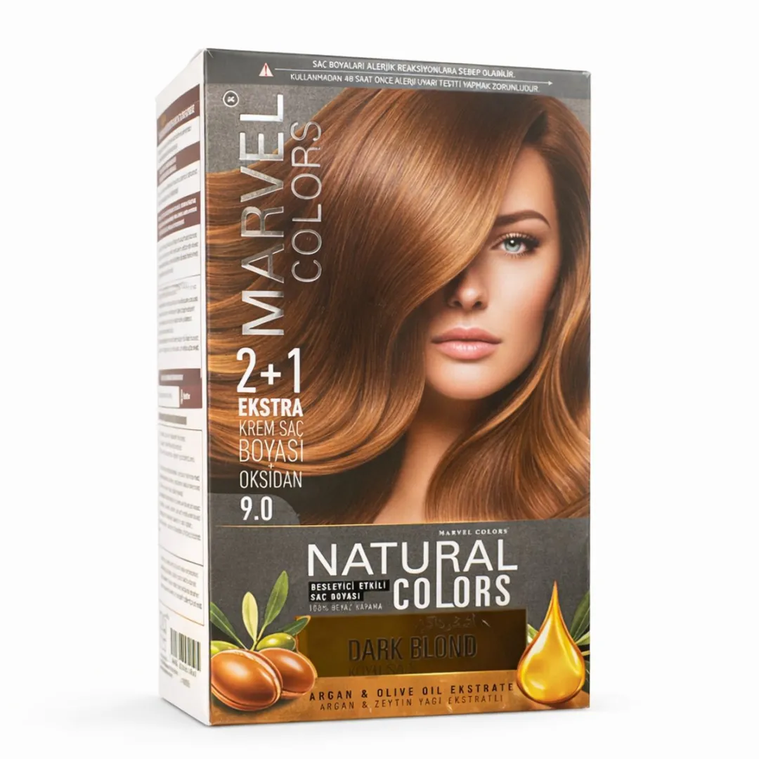 Marvel Natural Colors 9.0 Donker Blond Haarverf 125ml