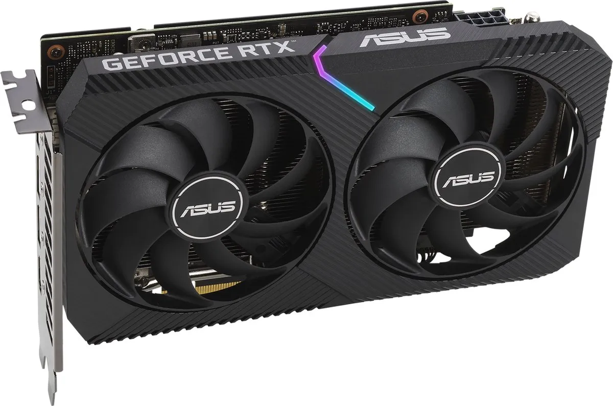 ASUS Dual NVIDIA RTX3060 O12G V2 Videokaart 12GB