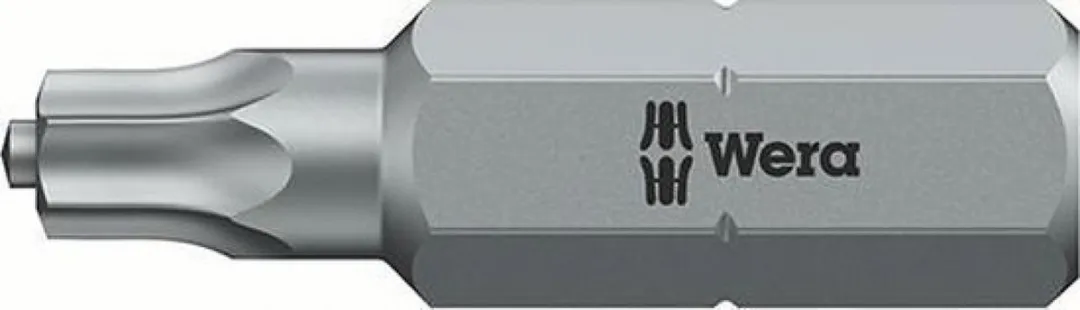 Wera TX10 Schroefbit met stift - 25mm - 10 Stuks - afbeelding 2 van 2