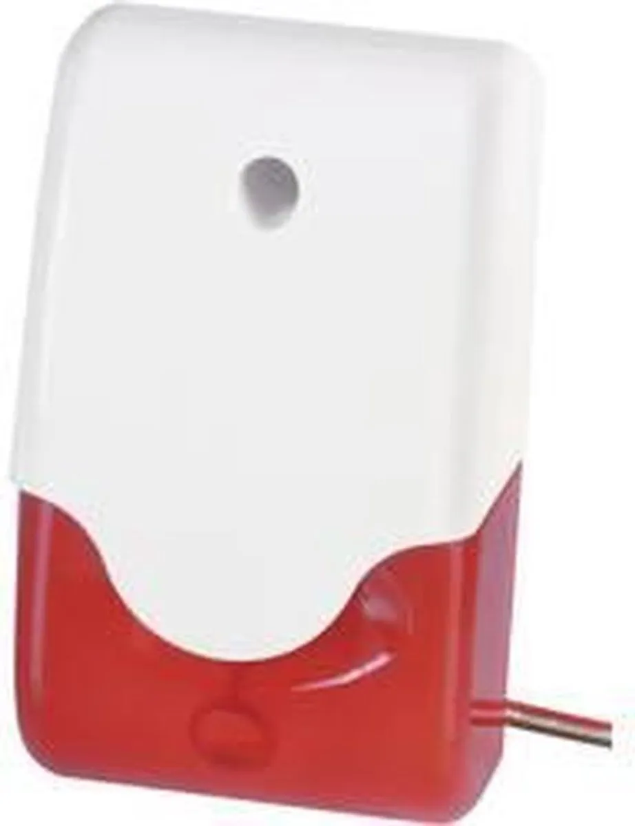 ABUS SG1681 Alarmsirene met flitslicht 100dB