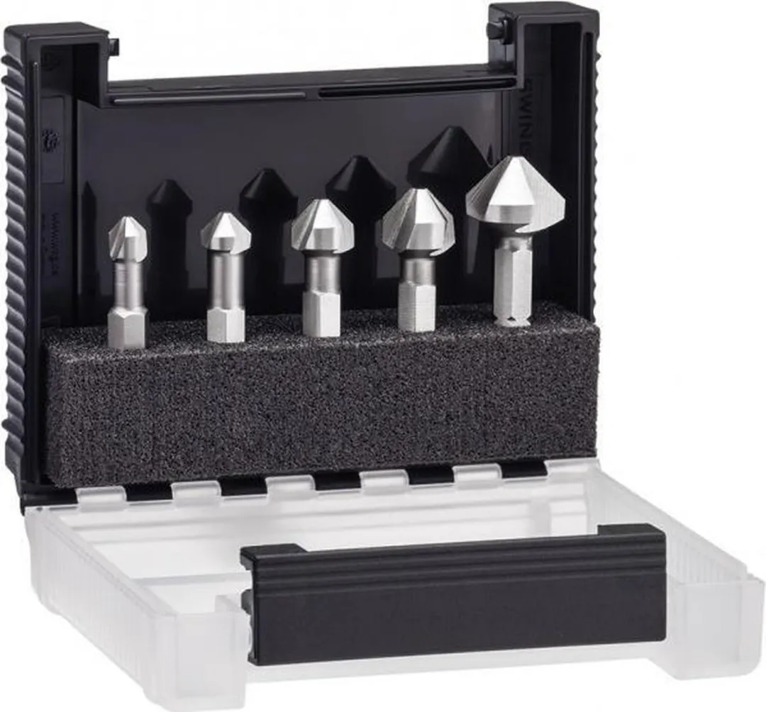 Wiha Soevereinboor Bitset 28027 - 6-delig M3-M8