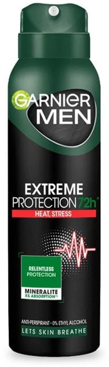 Garnier Men Extreme Protection Bodyspray - 300ml (2x150ml)