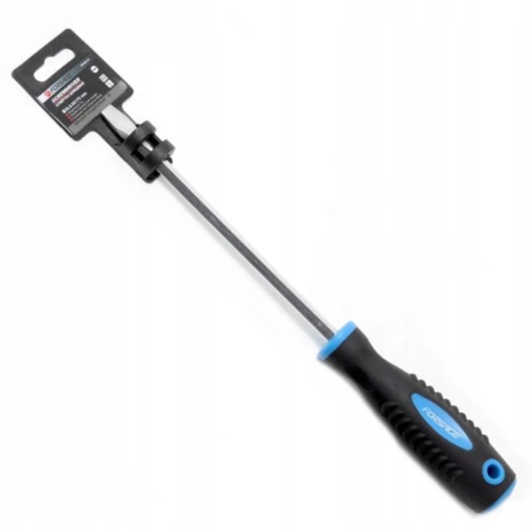 Forsage SL8x150mm Platkopschroevendraaier CR-V - F-7131508(25941) - Czarno/Niebieski