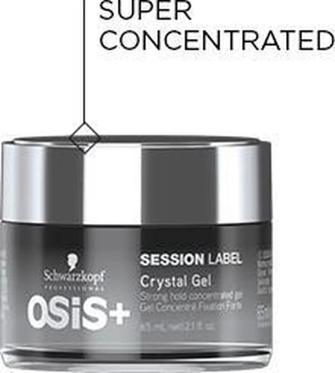 Schwarzkopf Osis+ Crystal Gel Strong Hold 65ml