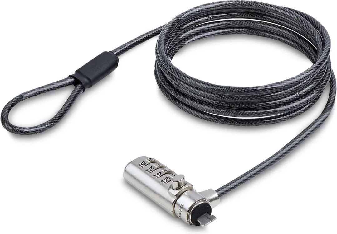 Startech SSTDC4D-LAPTOP-LOCK Beveiligingscamera - Zwart/Zilver
