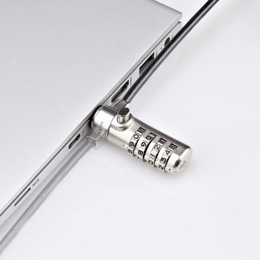 Startech SSTDC4D-LAPTOP-LOCK Beveiligingscamera - Zwart/Zilver
