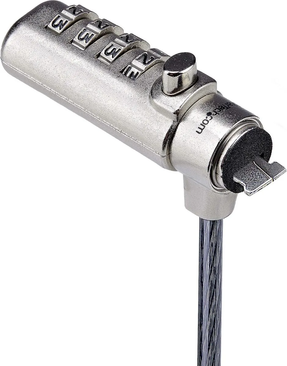 Startech SSTDC4D-LAPTOP-LOCK Beveiligingscamera - Zwart/Zilver