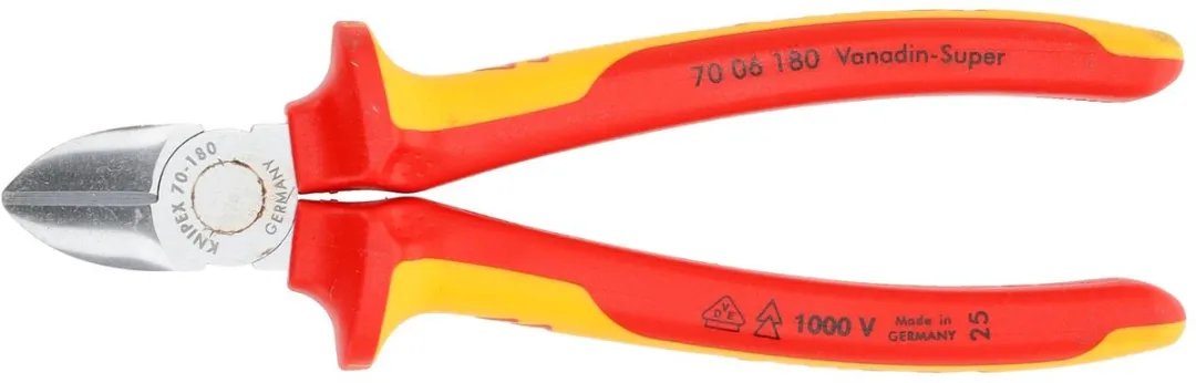 Knipex 7006-180 Zijsnijtang - 180mm - VDE - afbeelding 6 van 6