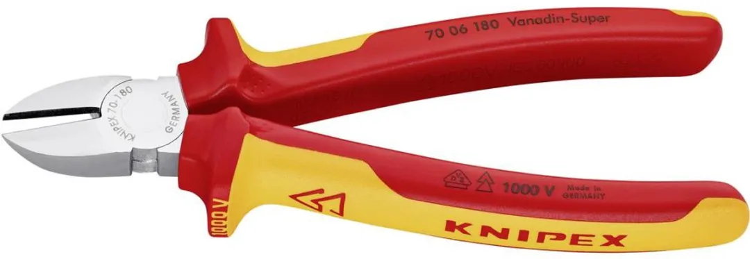 Knipex 7006-180 Zijsnijtang - 180mm - VDE