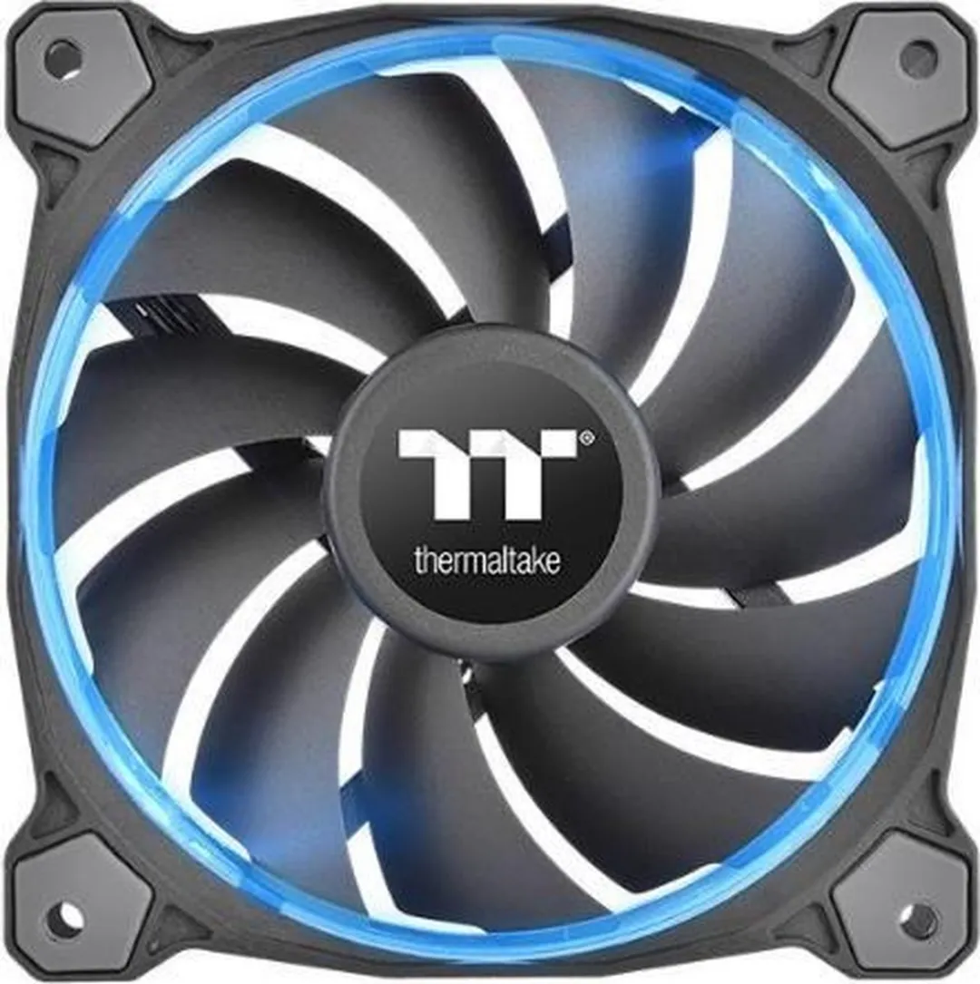 Thermaltake Riing 12 RGB CL-F049-PL12SW-A Ventilator 12cm - Zwart