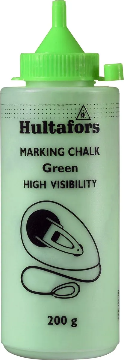 Hultafors Slaglijnkrijt H.Z. Groen 200