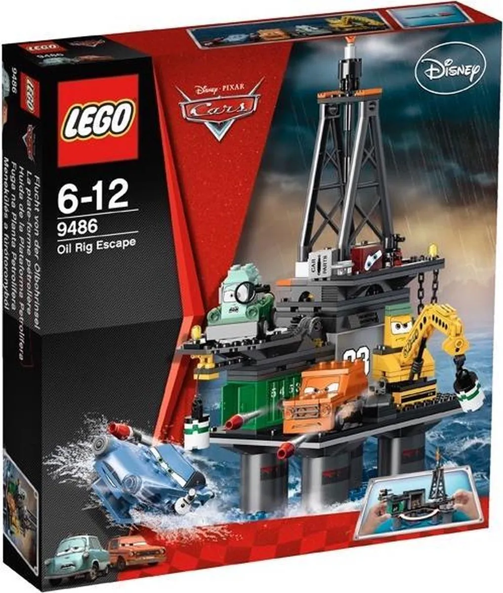 LEGO Cars 2 Boorplatform Ontsnapping 9486
