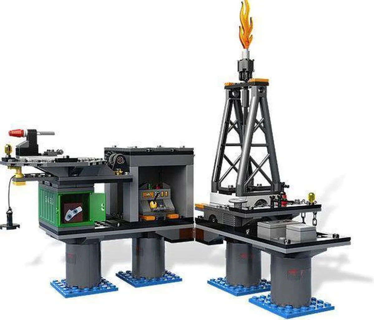 LEGO Cars 2 Boorplatform Ontsnapping 9486 - 422 Stukken