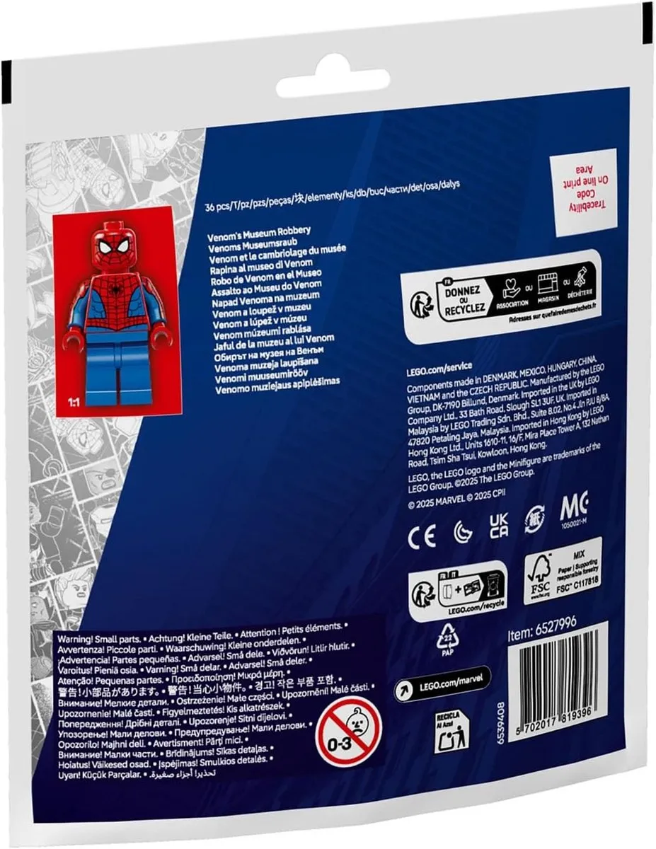 LEGO Marvel Super Heroes 30707 Venoms Museuminbraak - 36 Stukken