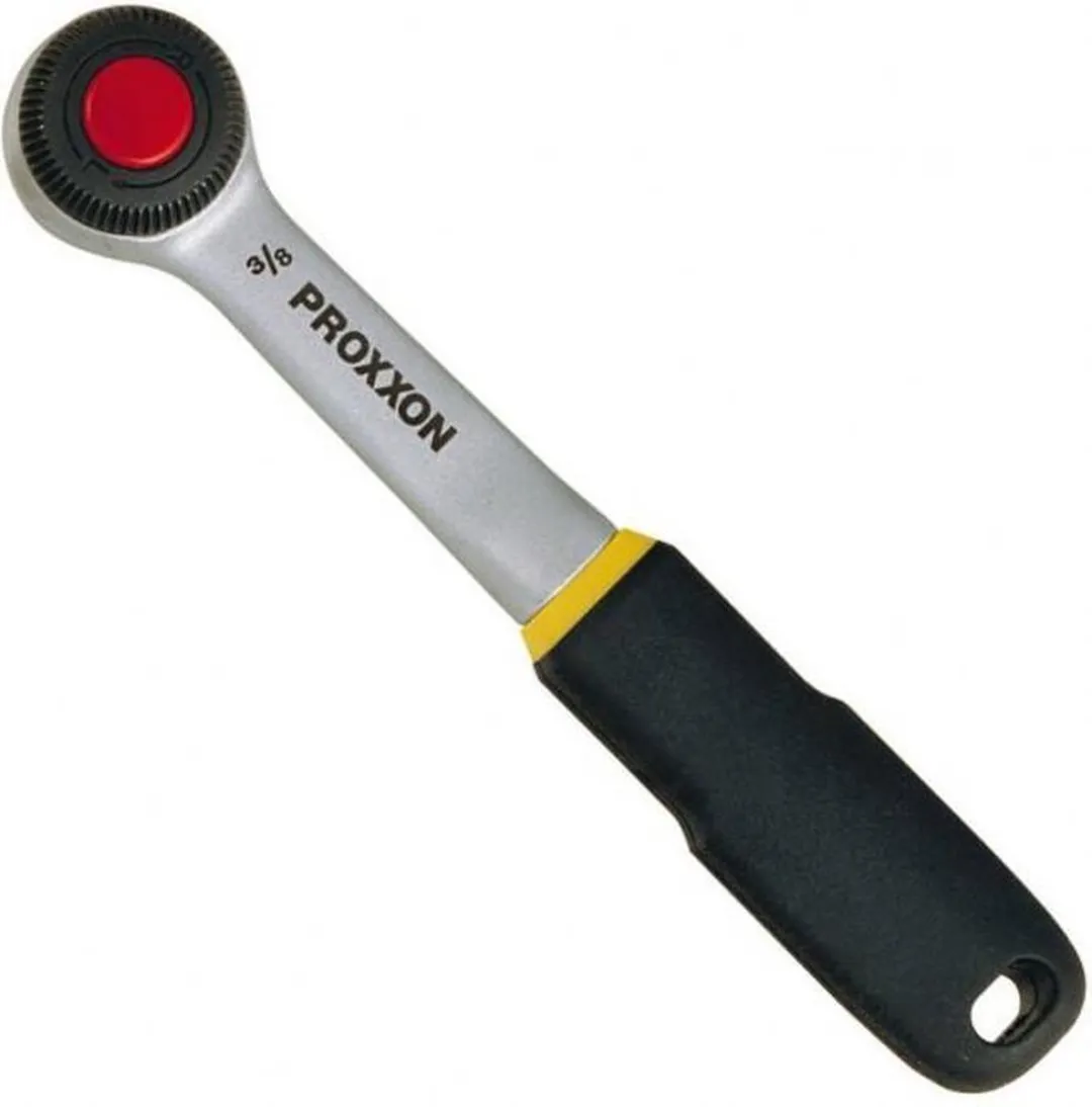 Proxxon Ratel Opname 3/8" - Rood/Zwart/Geel - afbeelding 6 van 6