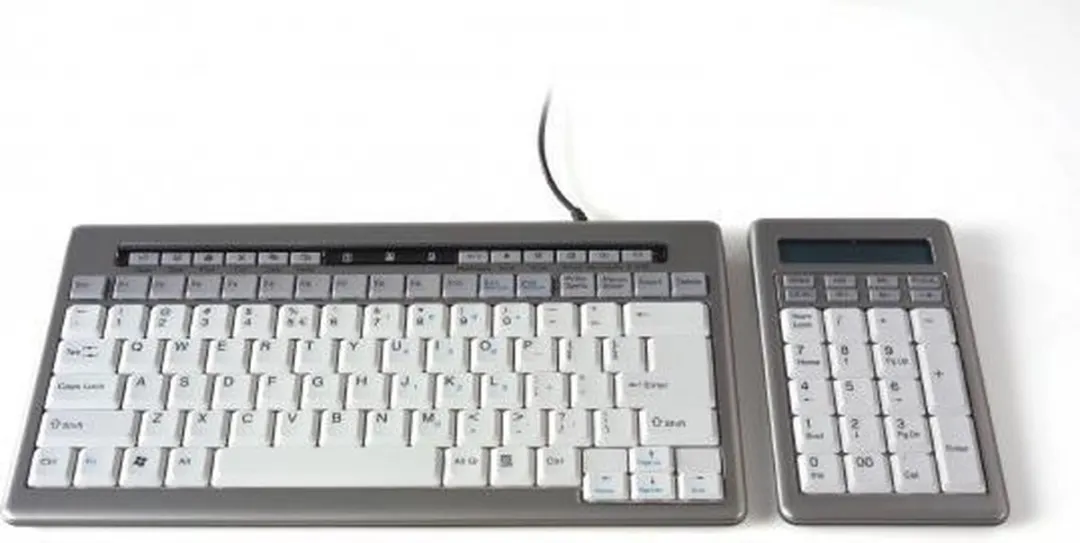 3M Bakker Elkhuizen S-board 840 Numeriek Toetsenbord - Zilver - afbeelding 6 van 6