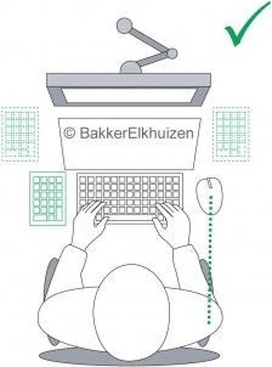 3M Bakker Elkhuizen S-board 840 Numeriek Toetsenbord - Zilver