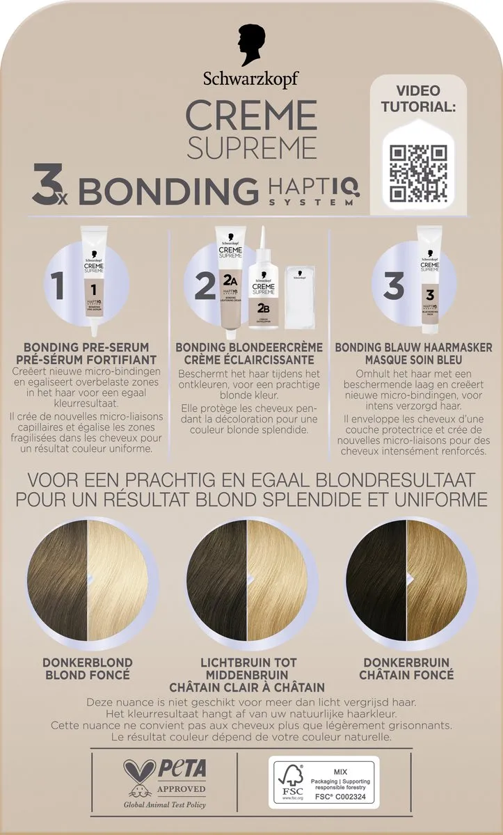 Schwarzkopf Crème Suprême L1++ Extreme Lightener Plus Haarverf 245g