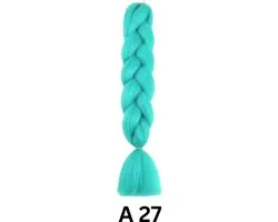 GB Haar Vlecht Extensions Synthetisch 2 Stuks 60cm Groen