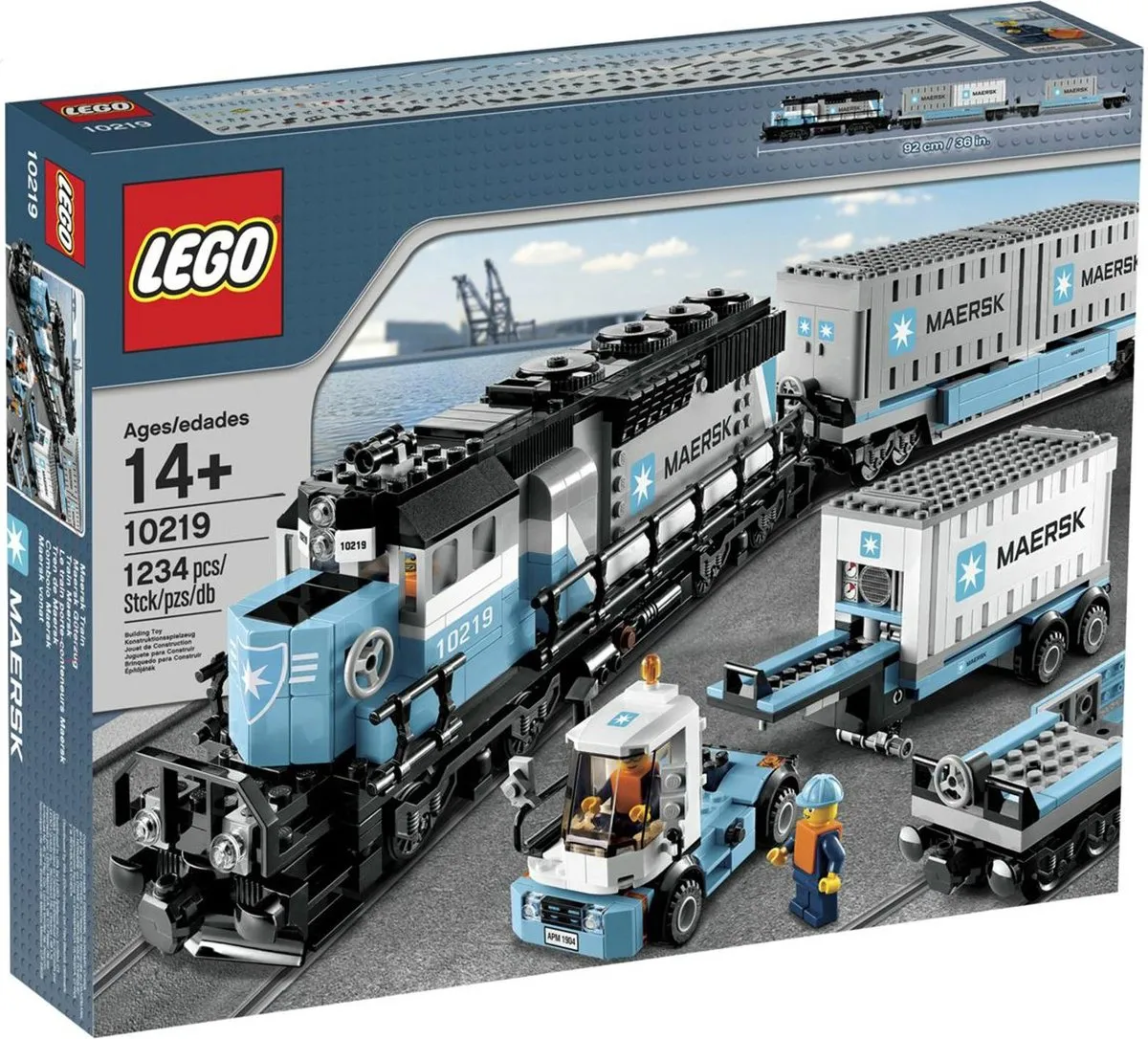 LEGO Maersk Trein 10219