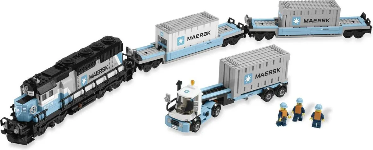 LEGO Maersk Trein 10219 - 1218 Stukken