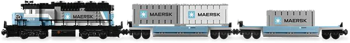 LEGO Maersk Trein 10219 - 1218 Stukken