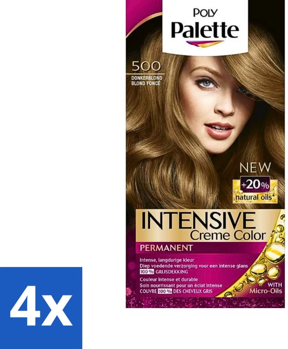 Schwarzkopf Poly Palette Haarverf Donkerblond 460ml