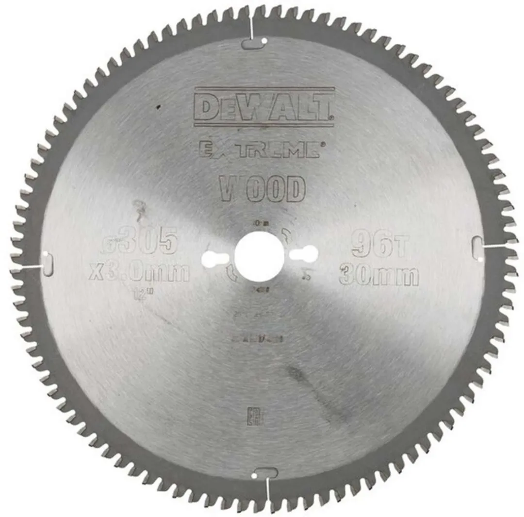 DeWALT DT4290-QZ Cirkelzaagblad 305mm 96T - Laminaat/Aluminium