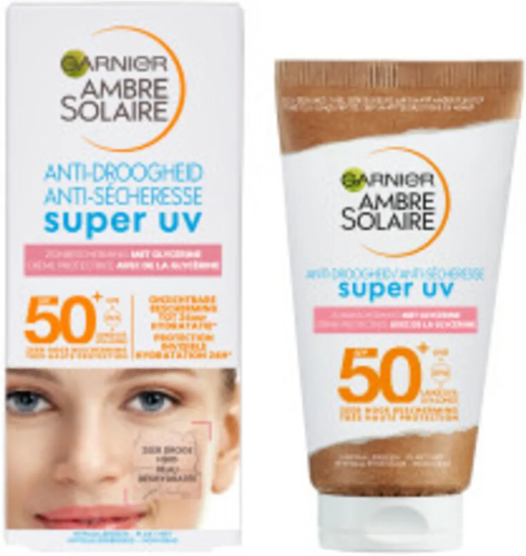 Garnier Ambre Solaire Sensitive Expert+ SPF 50+ Zonnebrandcrème 50ml - 6 Stuks