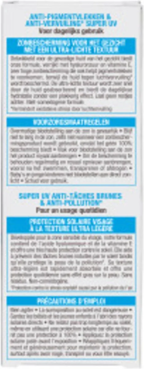 Garnier Ambre Solaire Sensitive Expert+ SPF 50+ Zonnebrandcrème 50ml - 6 Stuks