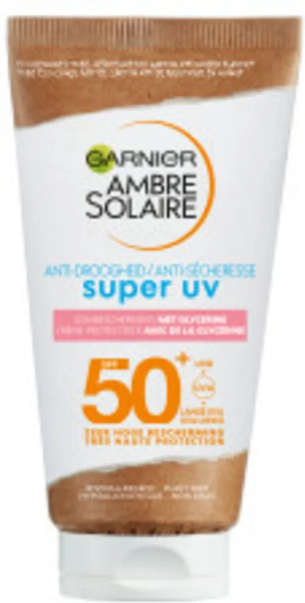 Garnier Ambre Solaire Sensitive Expert+ SPF 50+ Zonnebrandcrème 50ml - 6 Stuks