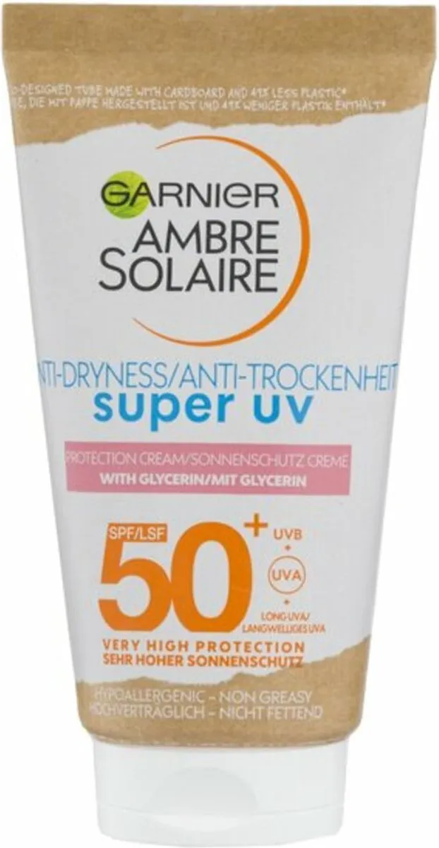 Garnier Ambre Solaire Sensitive Expert+ SPF 50+ Zonnebrandcrème 50ml