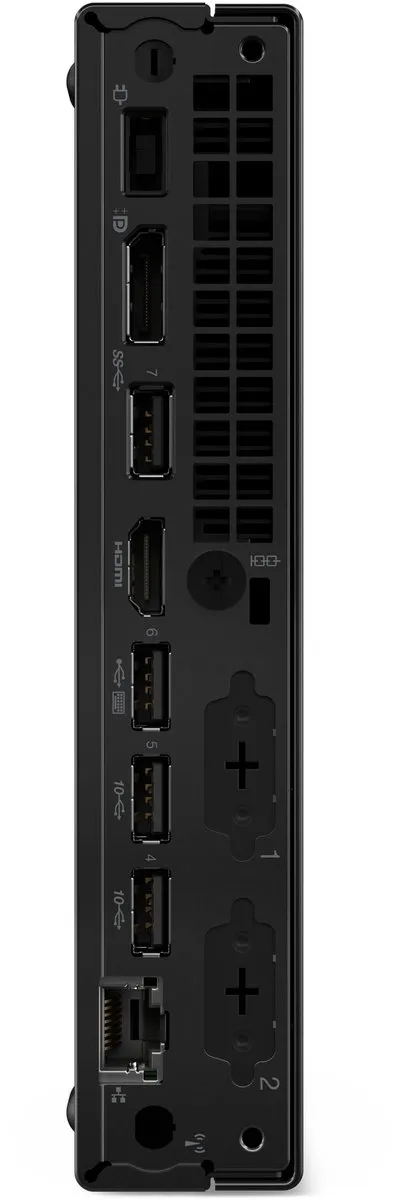 Lenovo ThinkCentre M70q Gen 5 i5-13400T Mini PC - 16GB 512GB SSD - Zwart - afbeelding 6 van 6