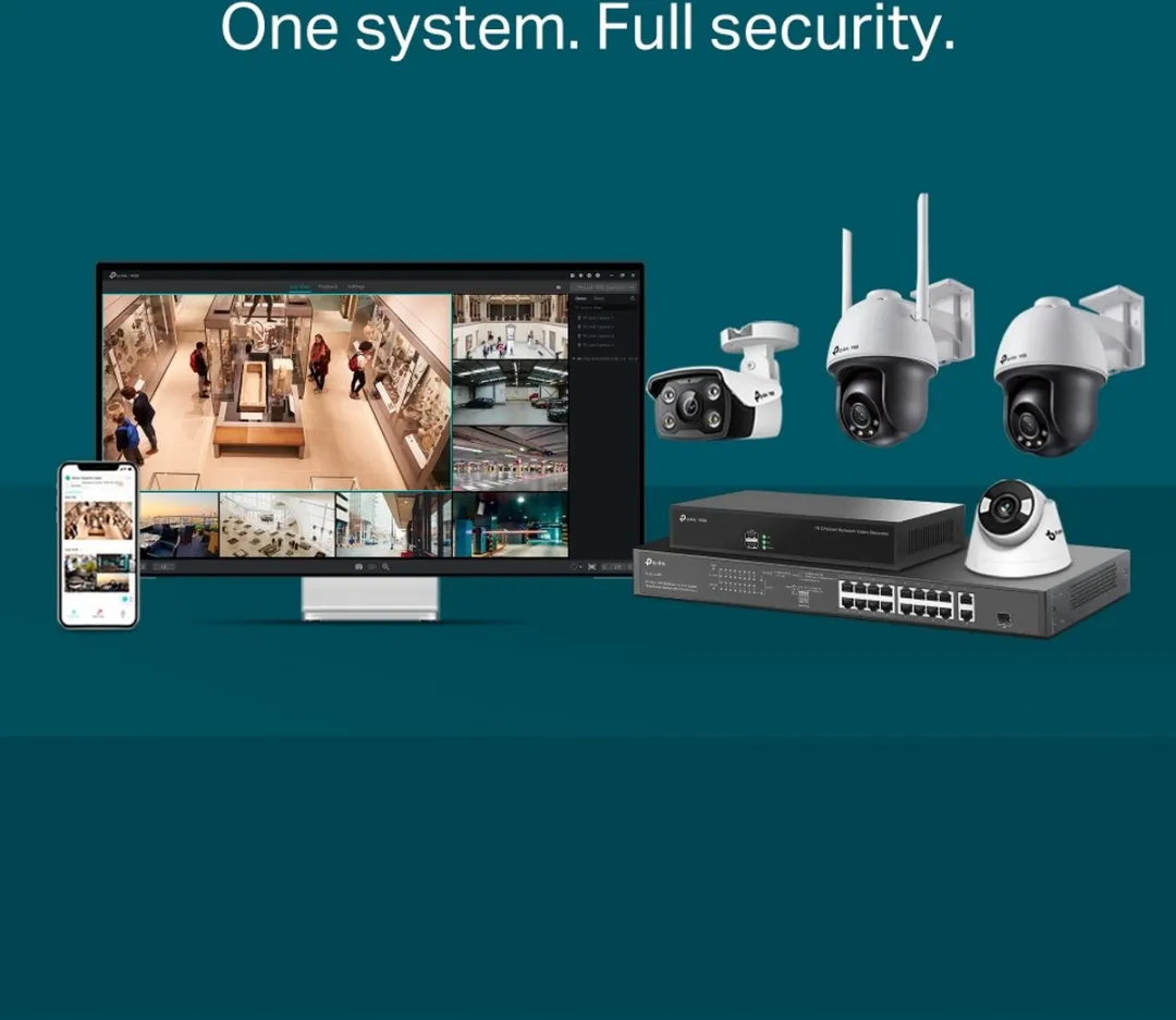 TP-Link VIGI C540-W IP-Camera 4mm - Binnen & Buiten