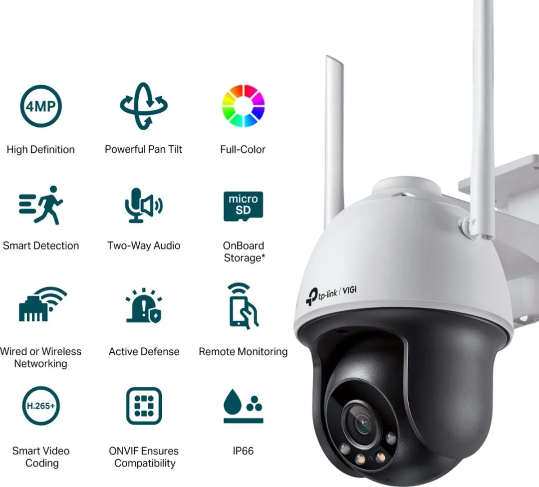 TP-Link VIGI C540-W IP-Camera 4mm - Binnen & Buiten
