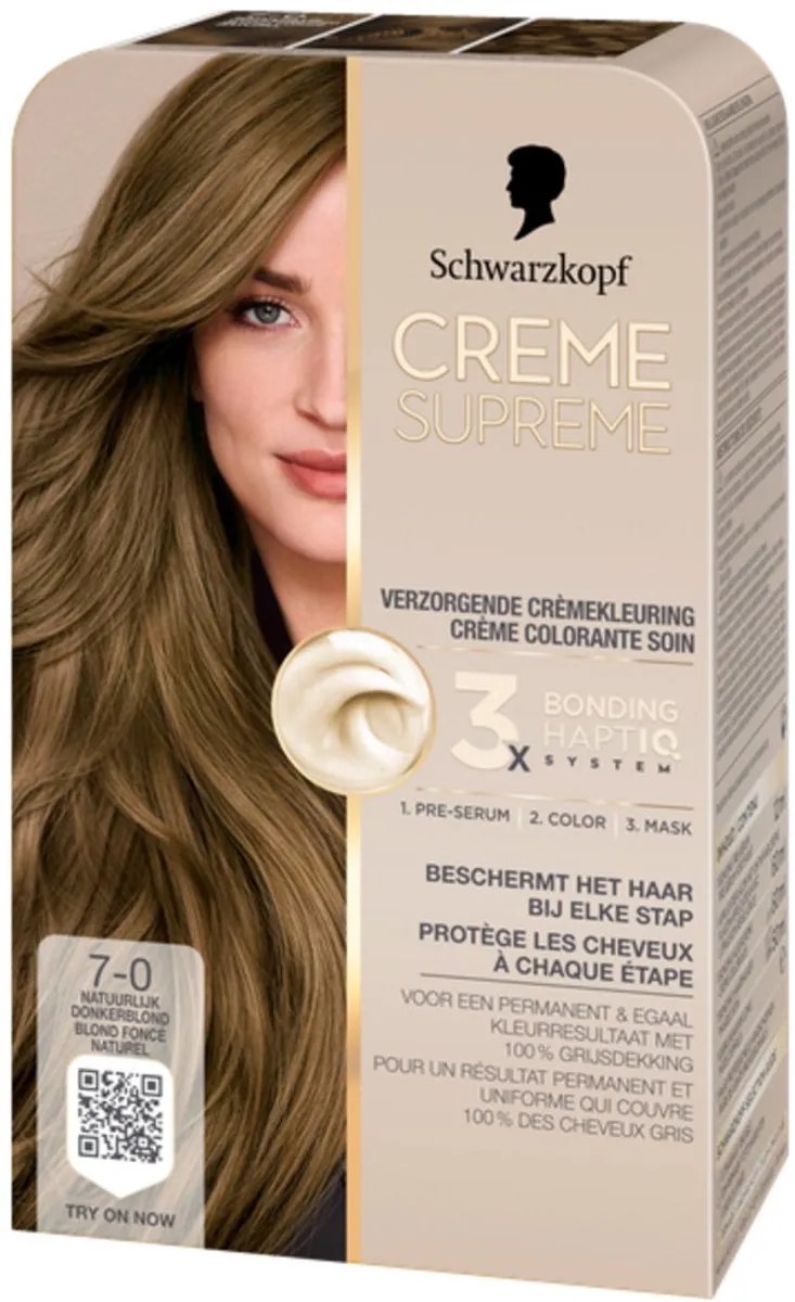 Schwarzkopf Creme Supreme 7-0 Haarkleuring 245g